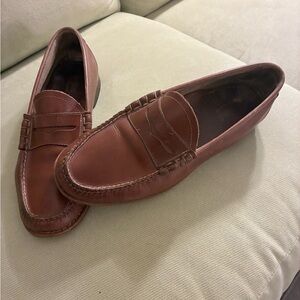 Bass Weejun Classic Brown Larson Penny Loafers 10ee